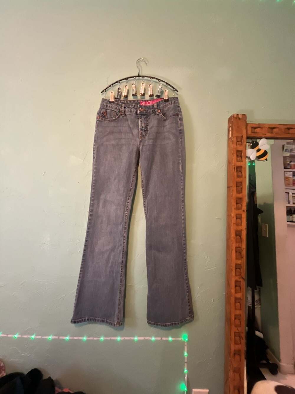 GLO Jeans Women's Bootcut Medium Wash Denim Pants